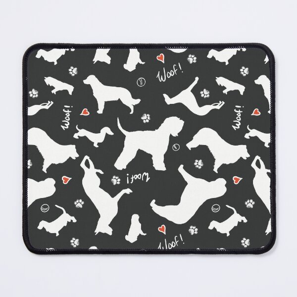 Item preview, Dogs Rule Charcoal designed and sold by FatSlugDesigns.