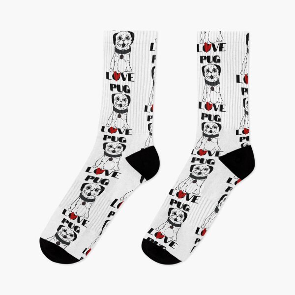 Item preview, Pug Love was drawn by my dear friend Trude designed and sold by Anke Franikowski.
