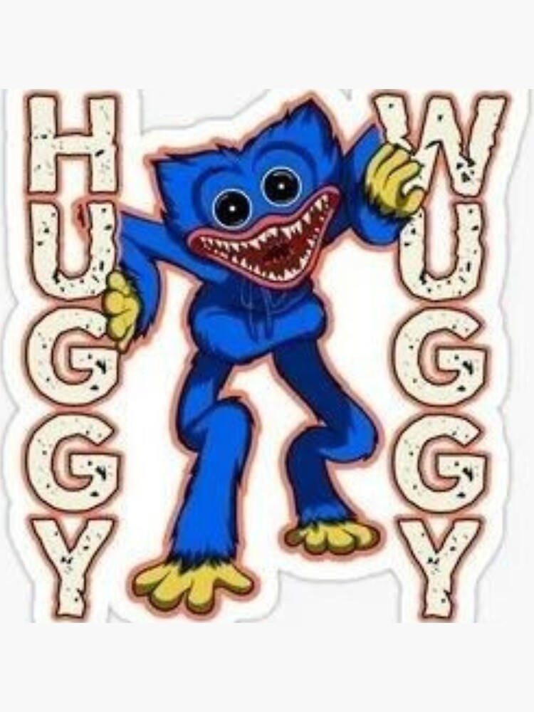 Huggy Wuggy Sticker For Sale By Daruma2109 Redbubble 6884