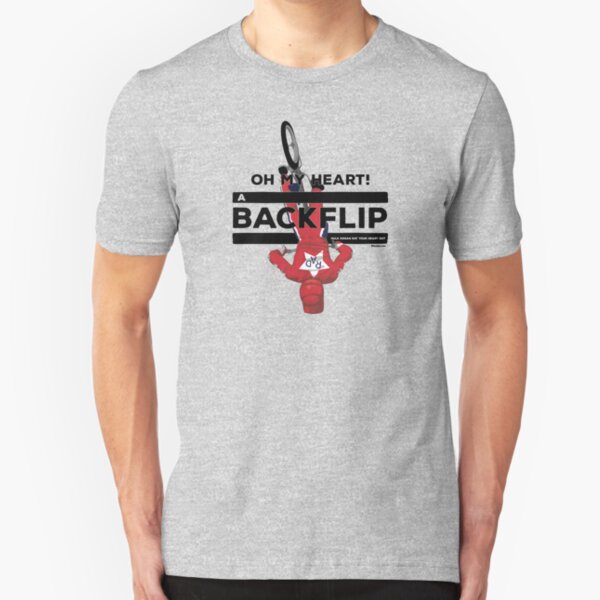 Oh My Heart A BACKFLIP Slim Fit T-Shirt