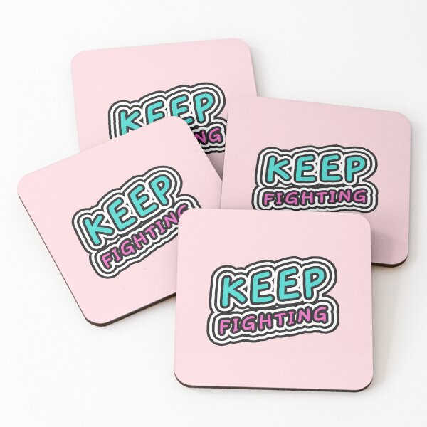 Item preview, Always keep fighting colourful designed and sold by KonichiwaCutie.