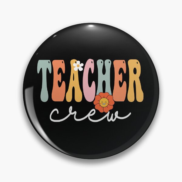 Item preview, Teacher Crew Retro Groovy Vintage Happy First Day Of School designed and sold by colesabrina88.