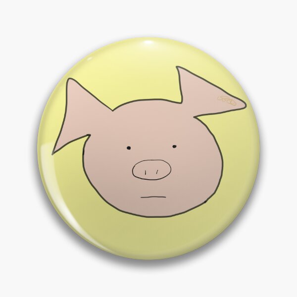 Item preview, Blank Pig Face Y, blank designed and sold by PiggingJapan.