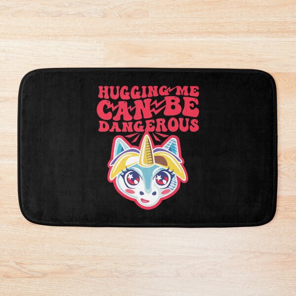 Item preview, hugging me can be dangerous | unicorn | halloween  designed and sold by THROUGH-LIFE.