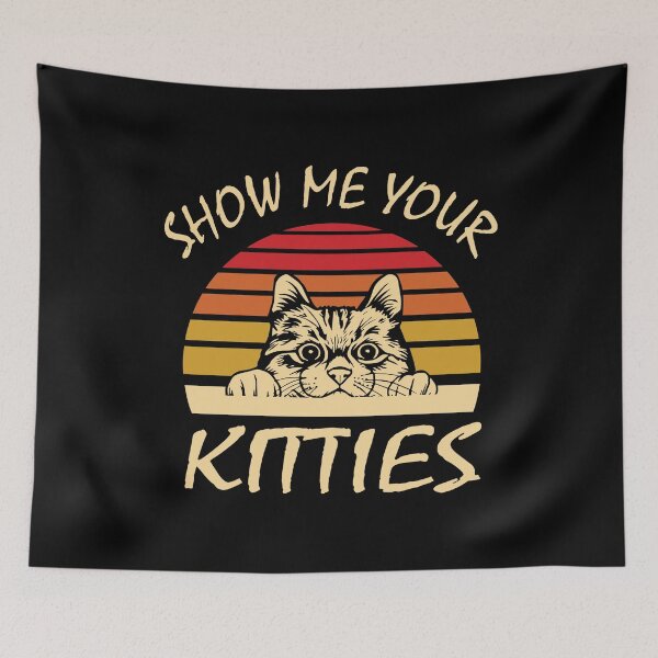 Item preview, Vintage Cat Classic T-shirt design designed and sold by MeticArts.