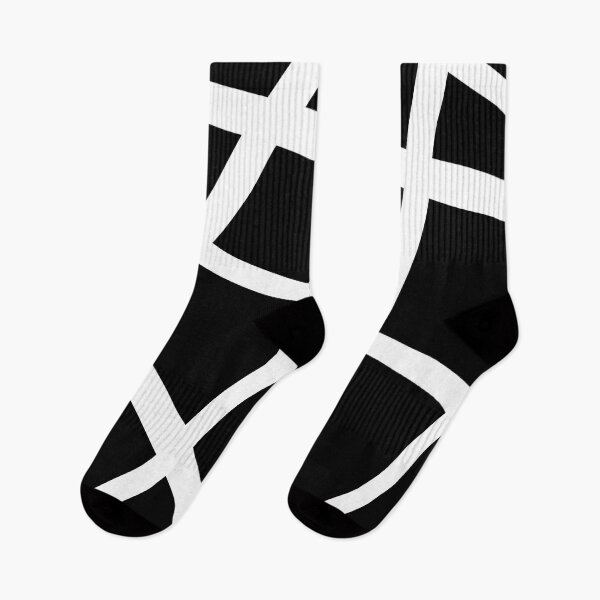 Item preview, Abstract geometric pattern - black and white. designed and sold by K.S ART.