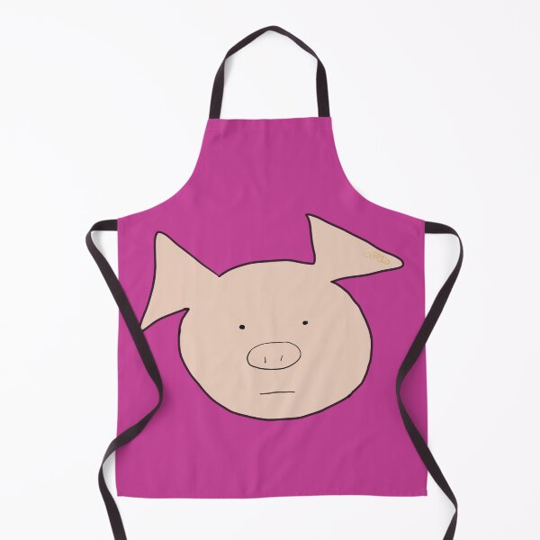 Item preview, Blank Pig Face P, expressionless designed and sold by PiggingJapan.