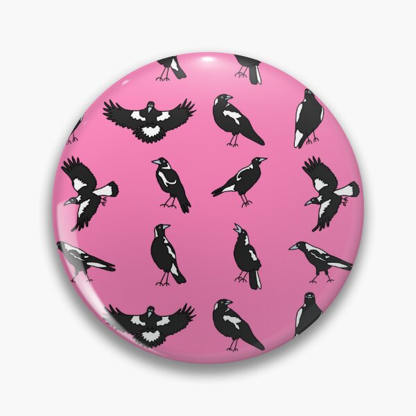 Item preview, Many Magpies on Pink designed and sold by Digitaldingo.