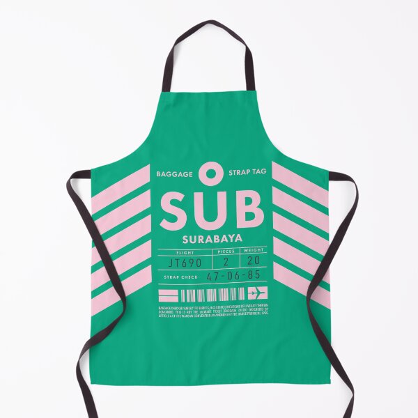Item preview, Luggage Tag D - SUB Surabaya Indonesia designed and sold by VoodooCircus.