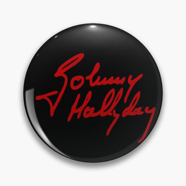 Artikelvorschau, Johnny Hallyday Signatur (Rot) entworfen und verkauft von umutozturk.