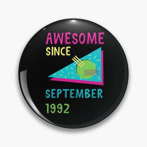 Item preview, Awesome since September 1992 | Born September 1992 | Made in September 1992 | Legend since September 1992 | Birthday Gift for 30 year old mom dad grandma grandpa | Vintage Retro 90s Birthday gift idea designed and sold by Saffire6.