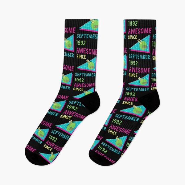 Item preview, Awesome since September 1992 | Born September 1992 | Made in September 1992 | Legend since September 1992 | Birthday Gift for 30 year old mom dad grandma grandpa | Vintage Retro 90s Birthday gift idea designed and sold by Saffire6.