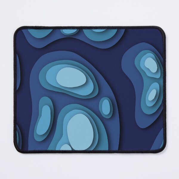 Item preview, Blue 3D Paper Cutouts  designed and sold by Bookish Lovers.