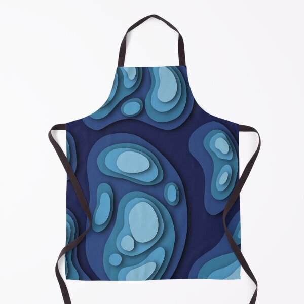 Item preview, Blue 3D Paper Cutouts designed and sold by Bookish Lovers.