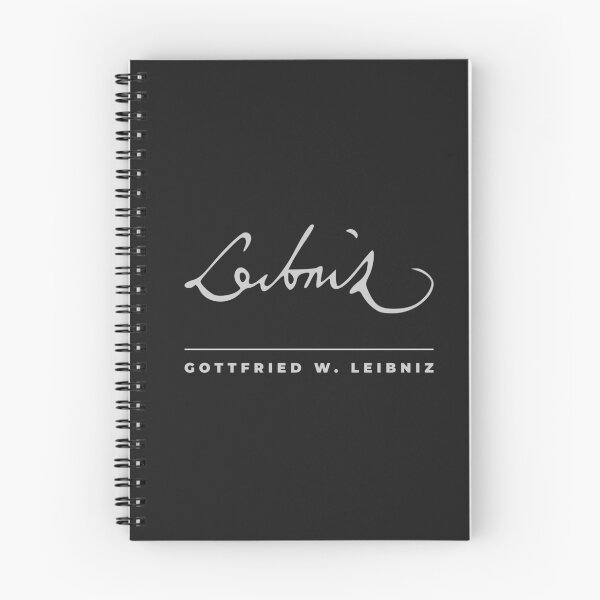 Item preview, Gottfried W. Leibniz signature t-shirt designed and sold by CMYKStudio.