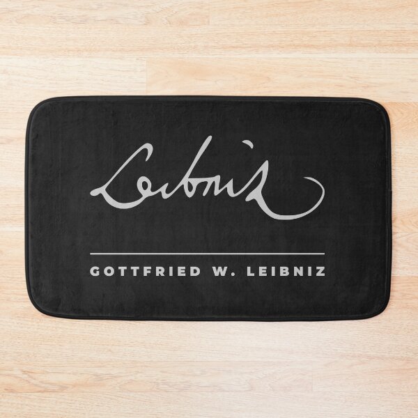 Item preview, Gottfried W. Leibniz signature t-shirt designed and sold by CMYKStudio.