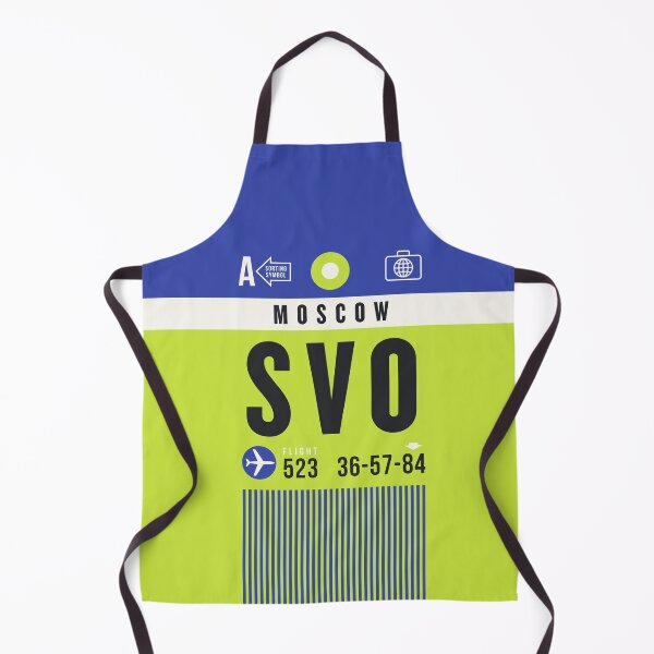 Item preview, Luggage Tag A - SVO Moscow Russia designed and sold by VoodooCircus.