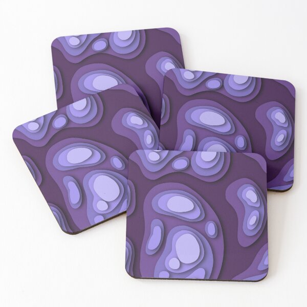 Item preview, Purple 3D Paper Cutouts  designed and sold by Bookish Lovers.