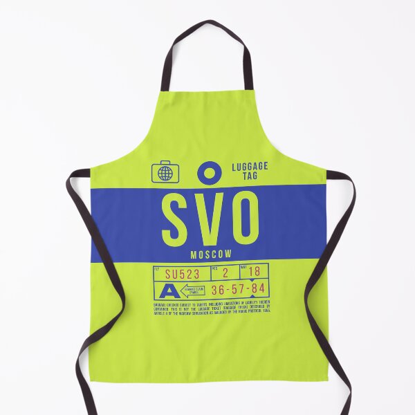 Item preview, Luggage Tag B - SVO Moscow Russia designed and sold by VoodooCircus.