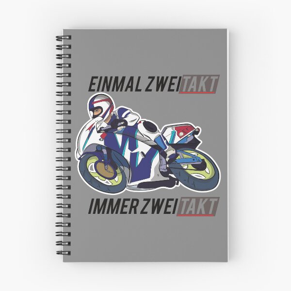 Artikelvorschau, Motorrad Eimal Zweitakt Immer Zweitakt Zweitakter Biker Design entworfen und verkauft von brunsch-print.