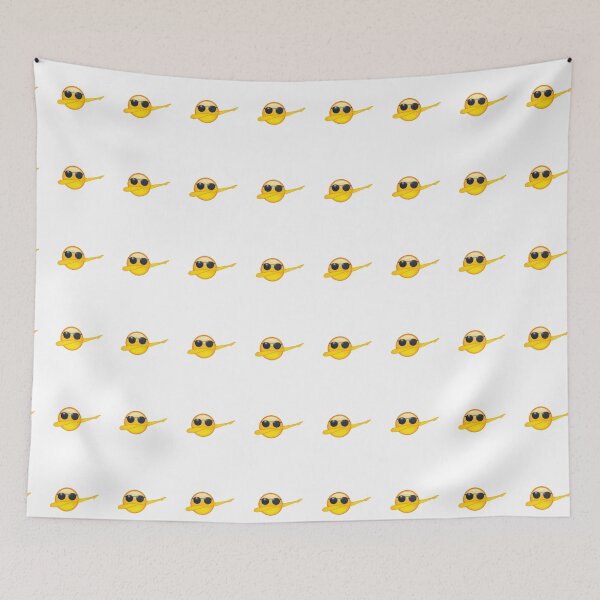 Item preview, Dabbing Addict Emoji Sunglass designed and sold by mashingTees.