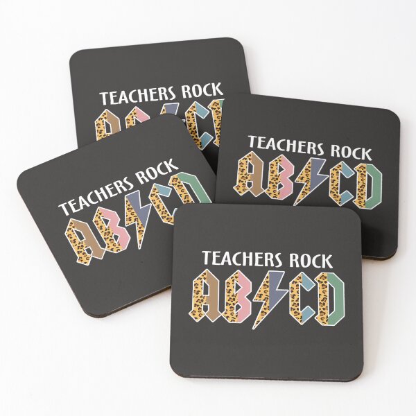 Item preview, Fun Teacher ABCD Rocks Back To School Teachers Rock ABCD  designed and sold by schromtlmaascha.