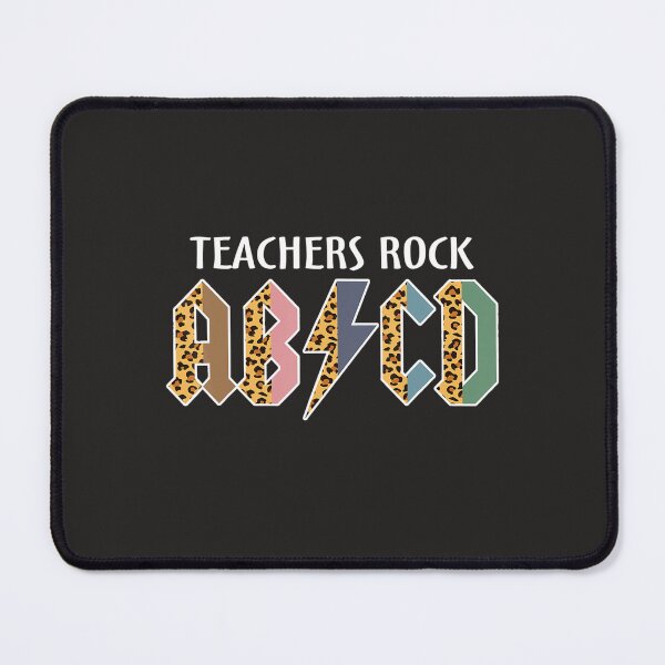 Item preview, Fun Teacher ABCD Rocks Back To School Teachers Rock ABCD  designed and sold by schromtlmaascha.