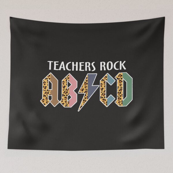 Item preview, Fun Teacher ABCD Rocks Back To School Teachers Rock ABCD  designed and sold by schromtlmaascha.