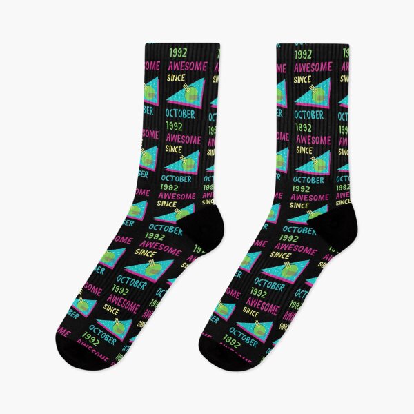 Item preview, Awesome since October 1992 | Born October 1992 | Made in October 1992 | Legend since October 1992 | Birthday Gift for 30 year old mom dad grandma grandpa | Vintage Retro 90s Birthday gift idea designed and sold by Saffire6.