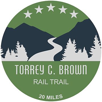 Artwork thumbnail, Torrey C. Brown Rail Trail Maryland by Esskay Designs