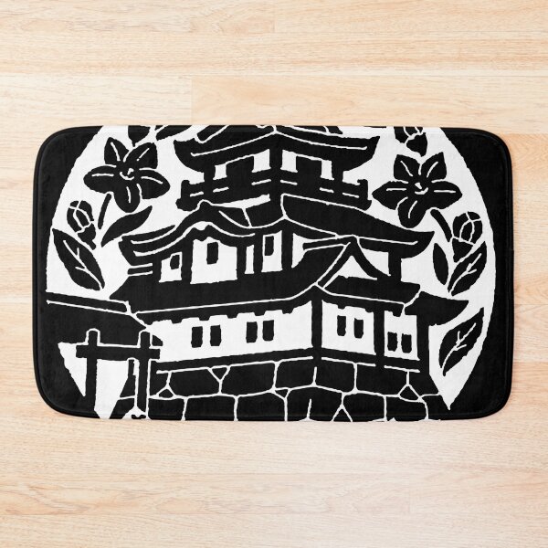 Item preview, Tokyo castle on manhole in Japan - white designed and sold by mattraski.