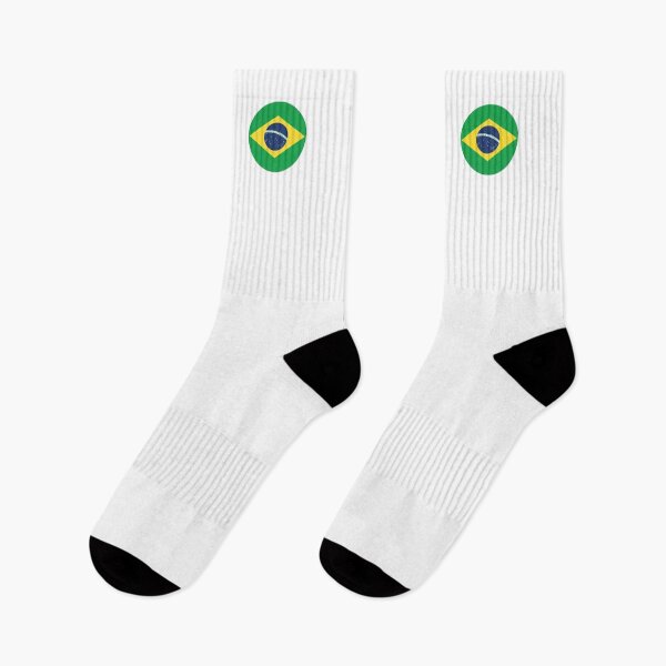 Item preview, Brazil Circle Flag - Bandeira do Brasil (On White) designed and sold by STUDIO-72.