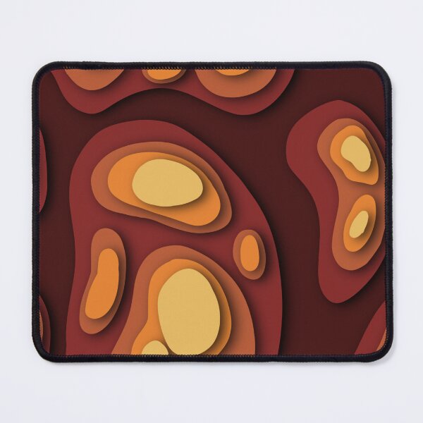 Item preview, Red, Orange and Yellow 3D Paper Cutouts  designed and sold by Bookish Lovers.