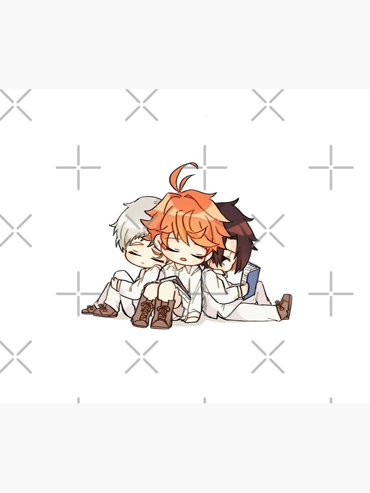 Norman The Promised Neverland Throw Blanket