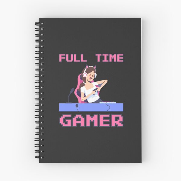Item preview, FULL TIME GAMER Girl designed and sold by everything4eva.