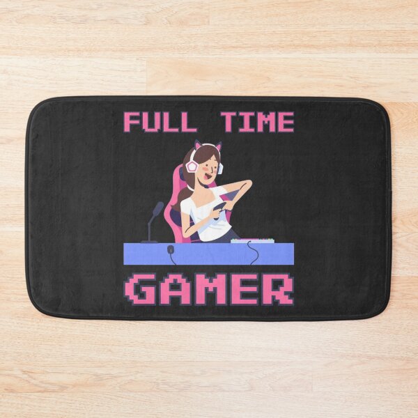 Item preview, FULL TIME GAMER Girl designed and sold by everything4eva.