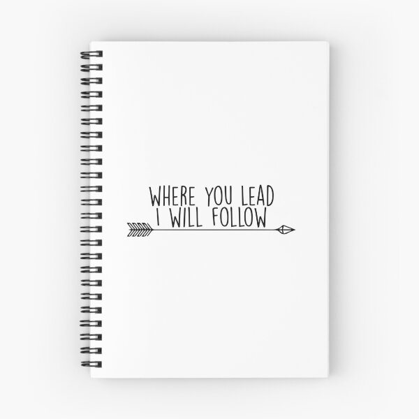 Item preview, Where you lead, I will follow designed and sold by Gabrielle Cohen.