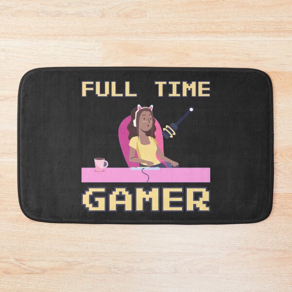 Item preview, FULL TIME GAMER Girl designed and sold by everything4eva.