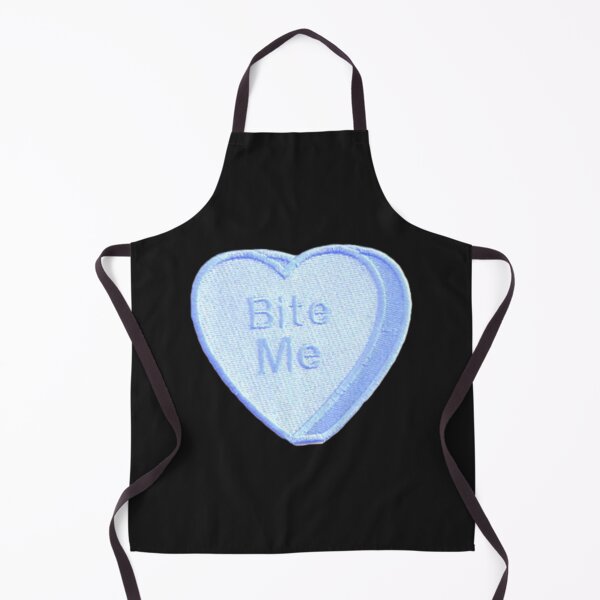 Item preview, Bite Me, Patch, Heart, Aesthetic Blue designed and sold by inspirecul.