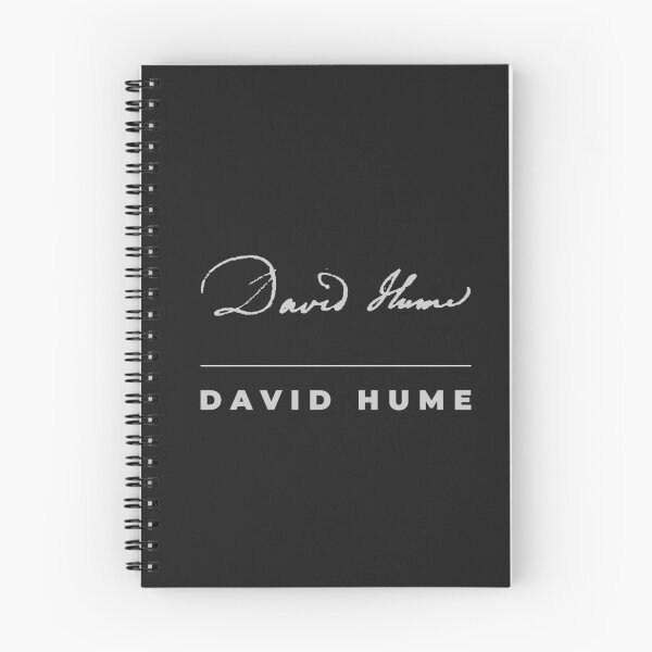 Item preview, David Hume signature t-shirt designed and sold by CMYKStudio.