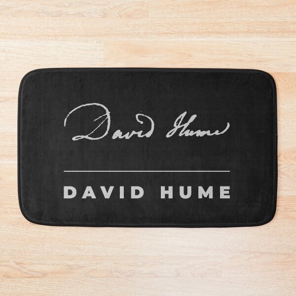 Item preview, David Hume signature t-shirt designed and sold by CMYKStudio.
