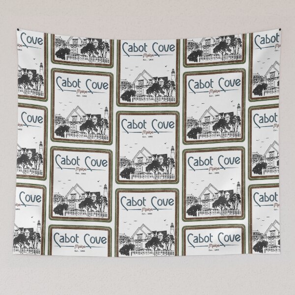 Item preview, Cabot Cove Murder She Wrote Tote Jessica Fletcher   designed and sold by inspirecul.