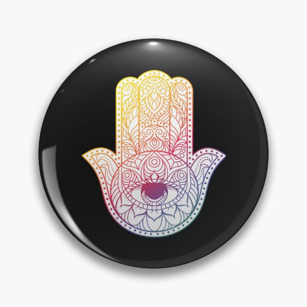 Item preview, Colorful Hamsa   designed and sold by inspirecul.