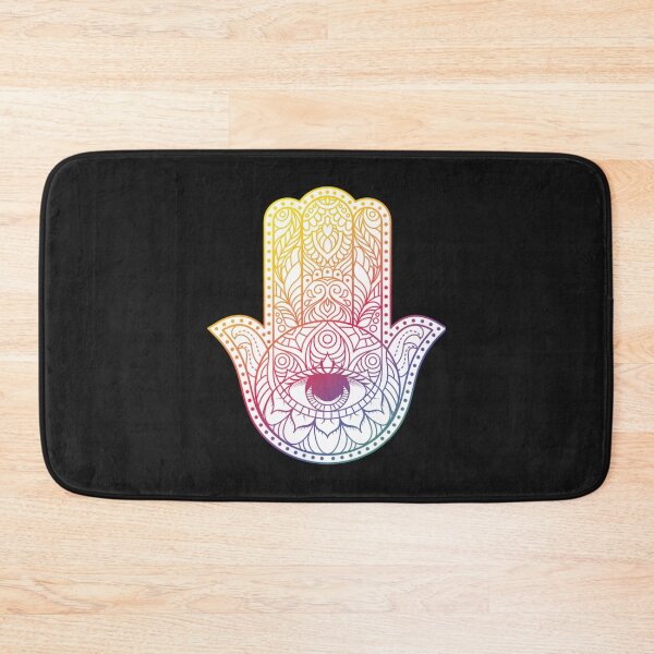 Item preview, Colorful Hamsa   designed and sold by inspirecul.