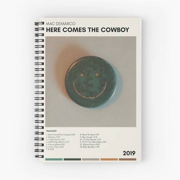 Item preview, HERE COMES THE COWBOY aesthetic album art designed and sold by Spin The Needle Designs.