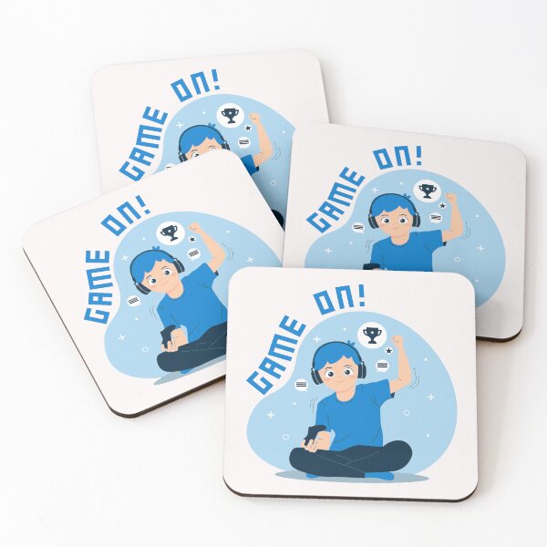 Item preview, GAME ON Gamer Kid Blue designed and sold by everything4eva.