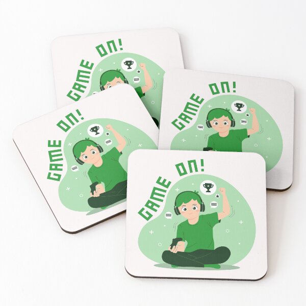 Item preview, GAME ON Gamer Kid Green designed and sold by everything4eva.