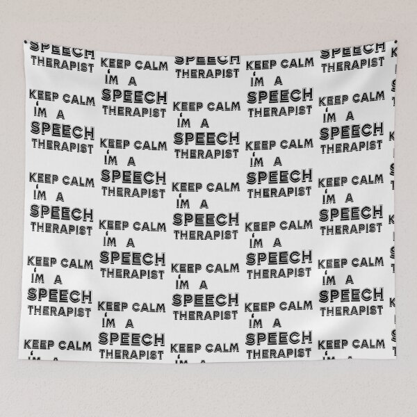Item preview, i'm A speech therapist designed and sold by UniqueDesignHub.