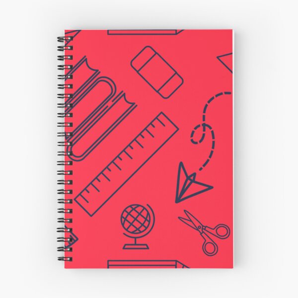Item preview, Aesthetic School Supplies Blue Pattern          designed and sold by inspirecul.