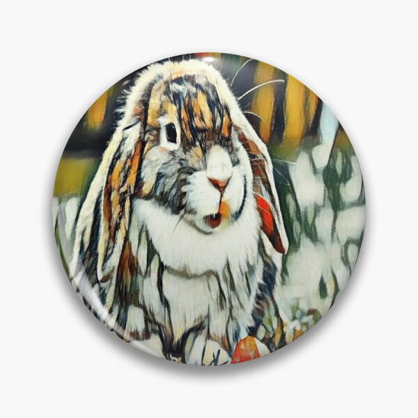 Item preview, Abstract Picture Of A Cute Rabbit With Long Ears designed and sold by McThingummy.
